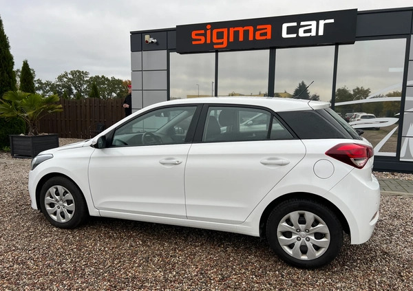 Hyundai i20 cena 33900 przebieg: 168000, rok produkcji 2017 z Goleniów małe 742